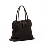 Load image into Gallery viewer, YOKO Black Vegan Lightweight Fabric Bag
