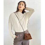 Load image into Gallery viewer, Brown Suede MINI BAG (Copy)
