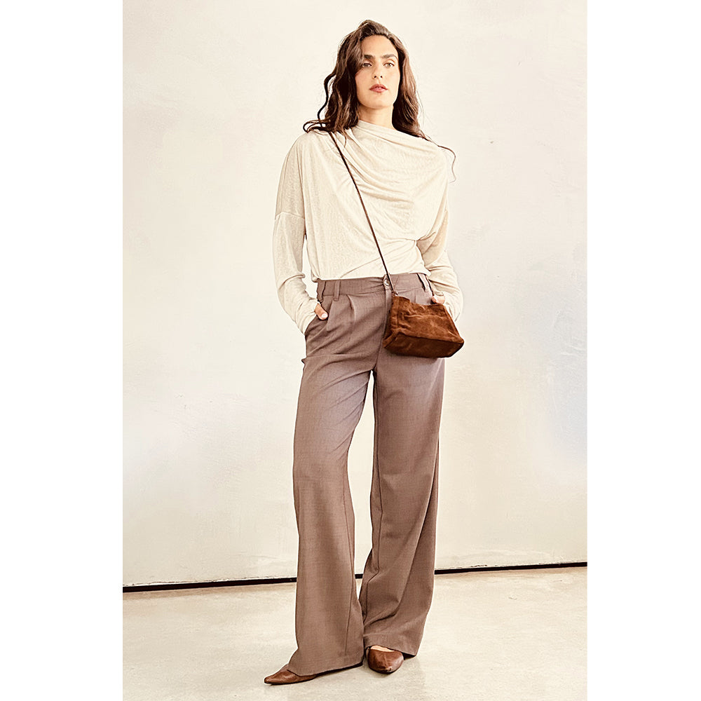 Brown Suede MINI BAG (Copy)