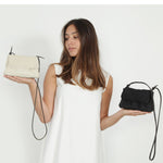 Load image into Gallery viewer, Sofia Off-White Mini Laether Bag
