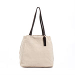 Load image into Gallery viewer, Black Cotton Tote Bag
