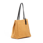 Load image into Gallery viewer, Mustard Yellow Everyday perfect Lightweight Fabric Tote Bag, shoppers Bag
