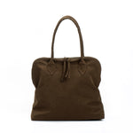 Load image into Gallery viewer, YOKO Coffee Brown Vegan Lightweight Fabric Bag
