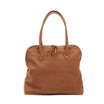 Load image into Gallery viewer, YOKO Dark Brown Vegan Lightweight Fabric Bag
