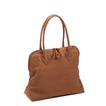 Load image into Gallery viewer, YOKO Coffee Brown Vegan Lightweight Fabric Bag
