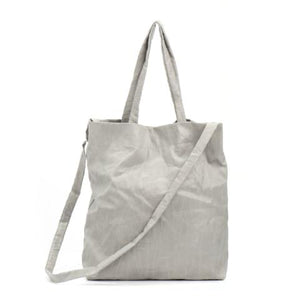 Oversize Grey vegan shoulder fabric tote bag, Lightweight Shoulder Cross body handbag