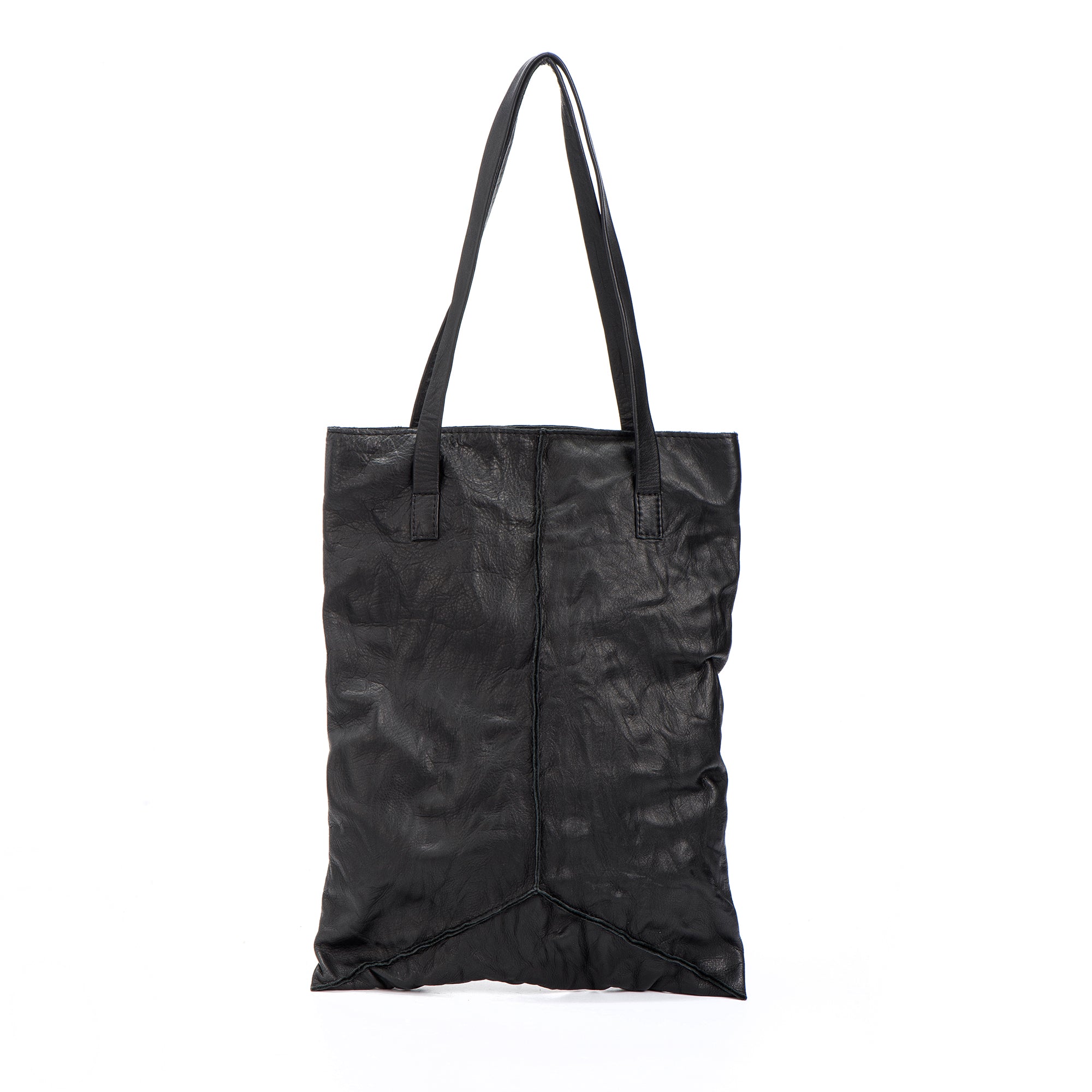 Off White Black Sculpture Leather Tote Bag Pony-style calfskin ref.226364 -  Joli Closet